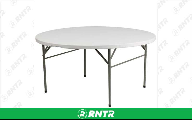 Generic 5' Round Table - Plastic – For rent in allendale, michigan – Allendale Ace | RNTR.com – Image 1