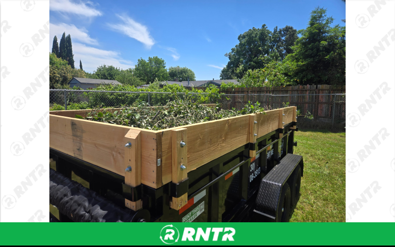 Easy Tow 6x12 Dump Trailer – For rent in Woodland, California – BF Trailer Rentals LLC | RNTR.com – Image 6 of 6