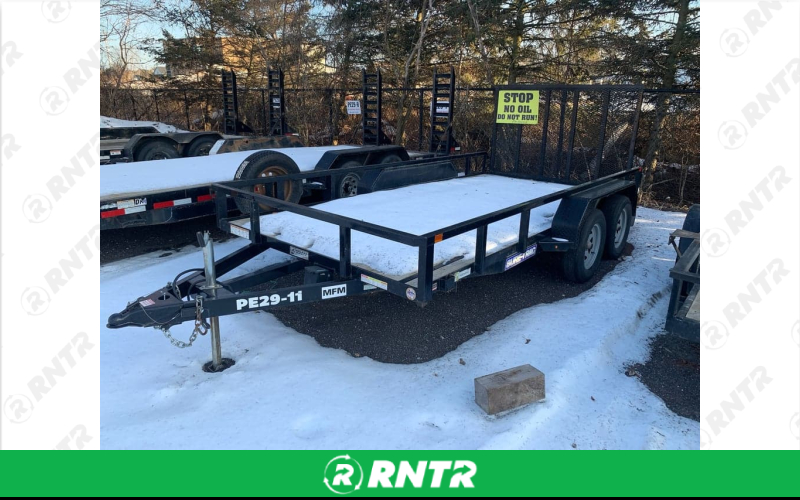 Generic 7’ x 14’ Utility Trailer 2-5/16” Ball - 7 Round Wiring – For rent in Allendale, Michigan – Allendale Ace | RNTR.com – Image 1 of 1