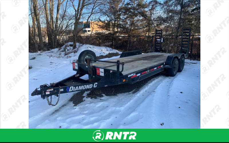 Generic Big Equipment Trailer 20’ x 6’-10-1/2’ Mini Excavator Trailer – For rent in allendale, michigan – Allendale Ace | RNTR.com – Image 1