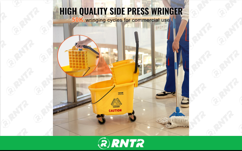 WaveBrake Commercial Mop Bucket and Ringer – For rent in florissant, missouri – Petes Action Rentals | RNTR.com – Image 1