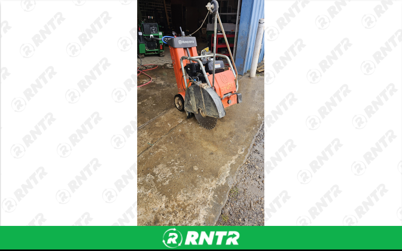 Husqvarna Husqvarna walk behind concrete saw – For rent in athens, texas – American Machine Rentals | RNTR.com – Image 1