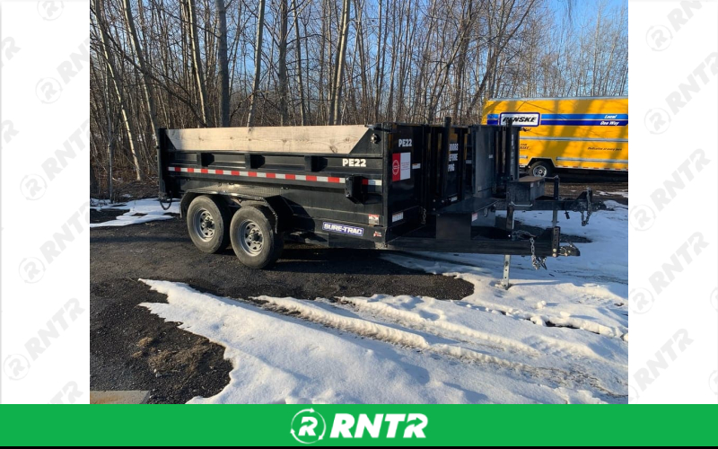 Generic *Ramps Extra* Black Dump Trailer (2.5 Yards) 8 -000lbs 2-5/16 Ball GRT – For rent in allendale, michigan – Allendale Ace | RNTR.com – Image 1