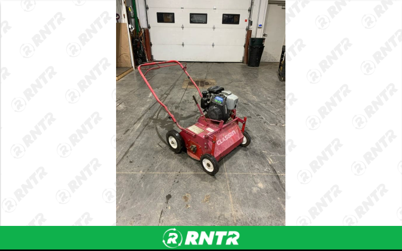 Generic Red Dethatcher Classen - Lawn Rake – For rent in allendale, michigan – Allendale Ace | RNTR.com – Image 1