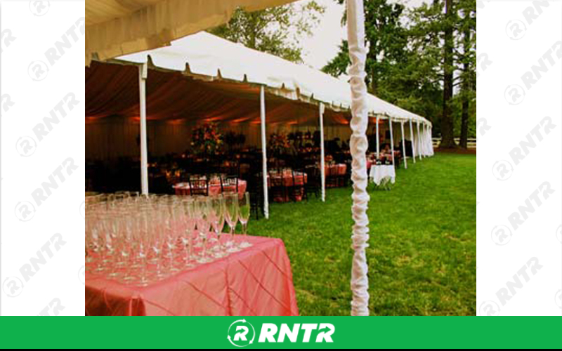Generic Tent Pole Leg Sleeve - White 8ft – For rent in Portland, Oregon – Peter Corvallis Productions | RNTR.com – Image 1 of 1