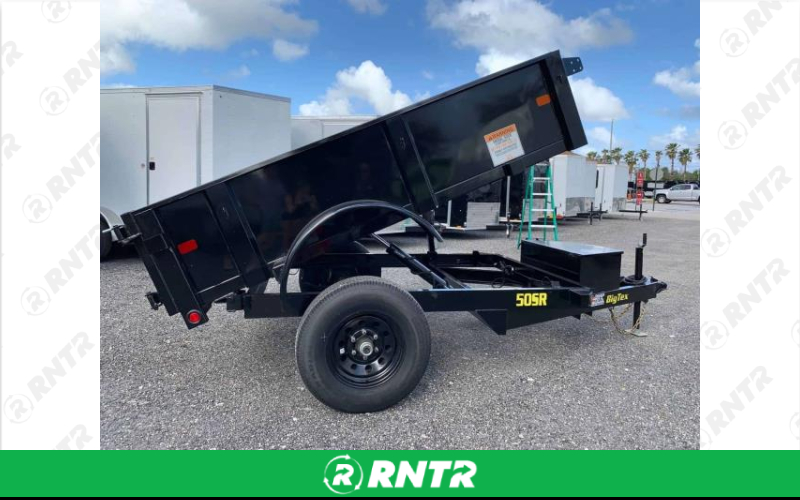Generic TRAILER 5X8 DUMP/NO RAMPS – For rent in mount-airy, north-carolina – Cooke Rentals MA | RNTR.com – Image 1