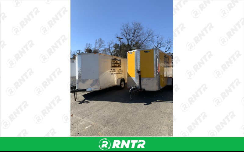 Generic TRAILER 6X12 ENCLOSED – For rent in mount-airy, north-carolina – Cooke Rentals MA | RNTR.com – Image 1