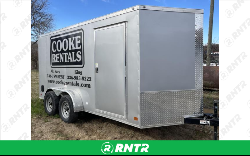 Generic TRAILER 7X14 ENCLOSED – For rent in mount-airy, north-carolina – Cooke Rentals MA | RNTR.com – Image 1