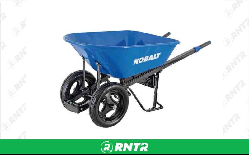Kobalt Wheelbarrow (2 wheel)(7 Cu Ft) – For rent in state-college, pennsylvania – Happy Valley Equipment Rentals | RNTR.com – Image 1